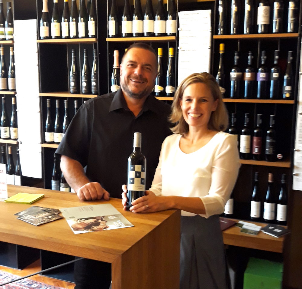 Weinverkostung im Oktober 2023