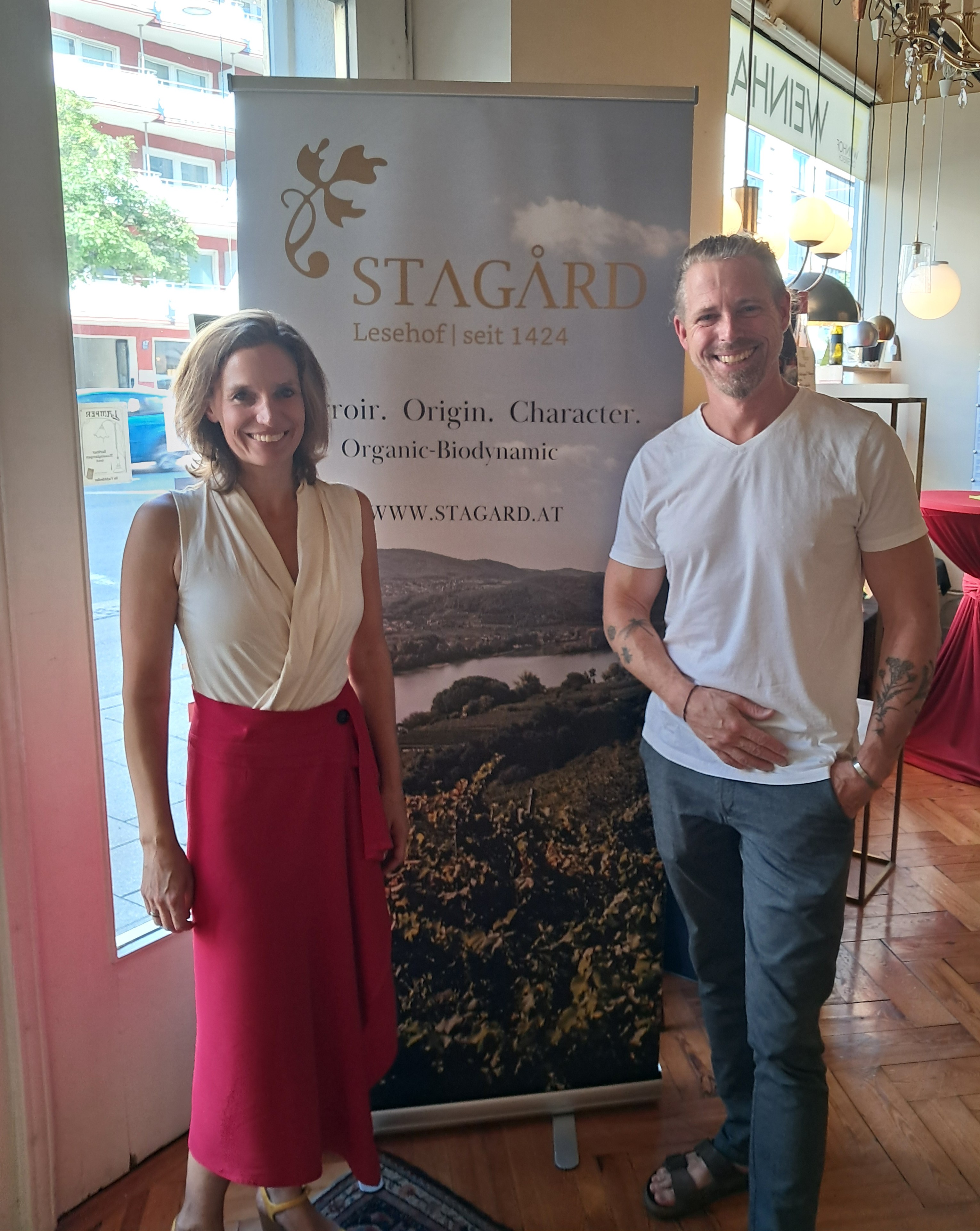 Lesehof Stagård zu Gast beim Weinhof Österreich
