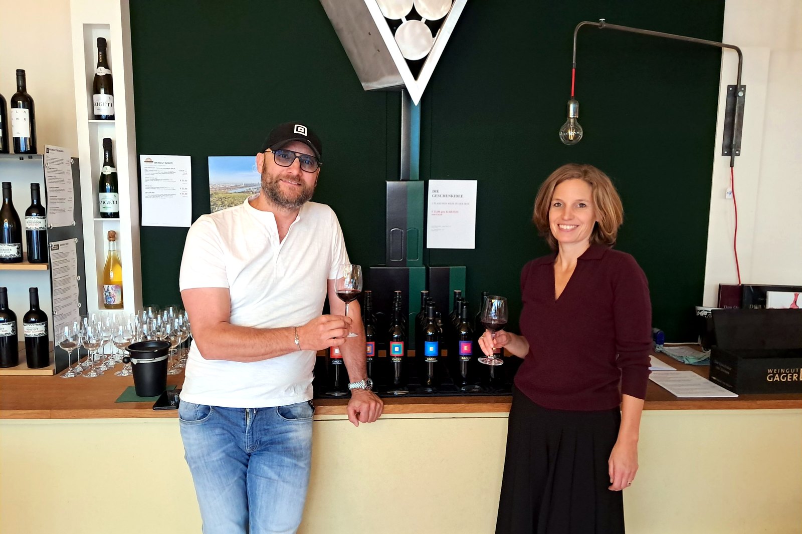 Weingut Gager zu Gast beim Weinhof Österreich